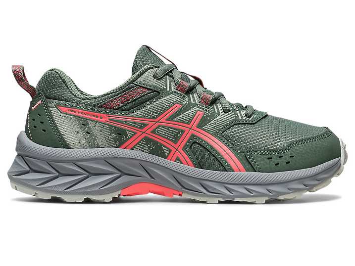 Asics GEL-VENTURE 9 Otroški Tekaški Čevlji Temno Zelene | Slovenija-6352187