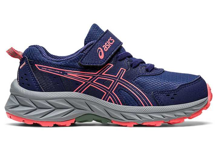 Asics GEL-VENTURE 9 Otroški Tekaški Čevlji Modre | Slovenija-6417320