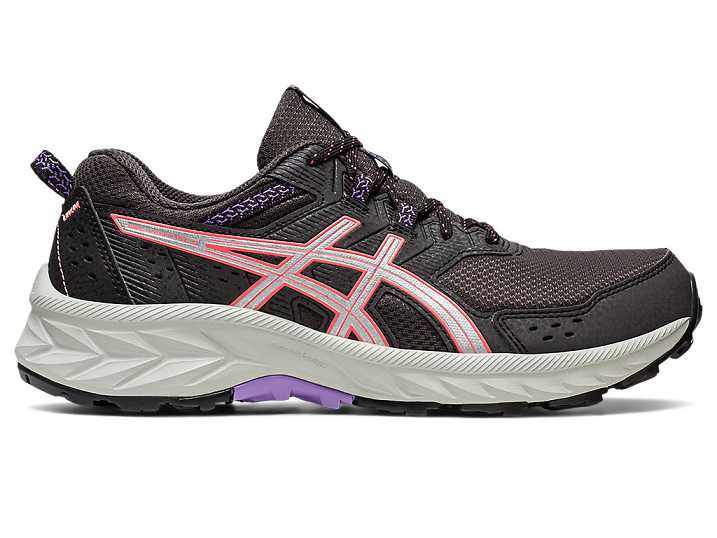 Asics GEL-VENTURE 9 Ženske Tekaški Čevlji Temno Sive Srebrne | Slovenija-9614382