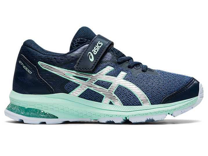 Asics GT-1000 10 Otroški Tekaški Čevlji Modre Srebrne | Slovenija-2364109