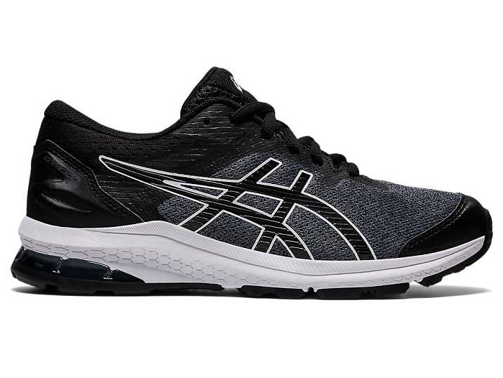 Asics GT-1000 10 Otroški Tekaški Čevlji Črne Bele | Slovenija-2980375