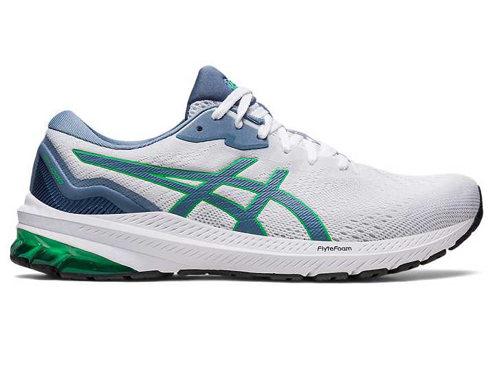 Asics GT-1000 11 Moški Tekaški Čevlji Bele Sive Modre | Slovenija-4926850