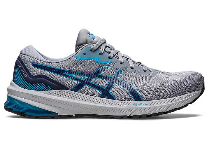 Asics GT-1000 11 Moški Tekaški Čevlji Sive Indigo Modre | Slovenija-9243561