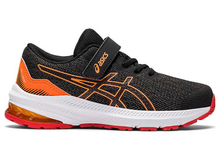 Asics GT-1000 11 Otroški Tekaški Čevlji Temno Sive Rdeče | Slovenija-0849153