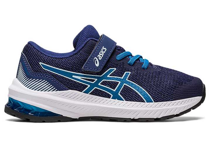 Asics GT-1000 11 Otroški Tekaški Čevlji Modre | Slovenija-7950128