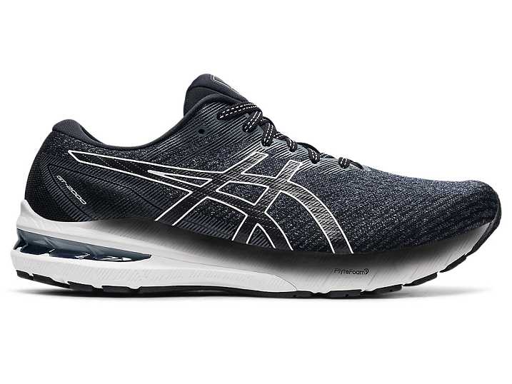 Asics GT-2000 10 WIDE Moški Tekaški Čevlji Črne Bele | Slovenija-0924837