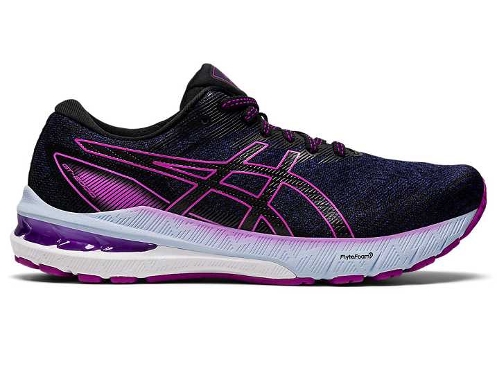 Asics GT-2000 10 WIDE Ženske Tekaški Čevlji Modre Vijolične | Slovenija-8631924