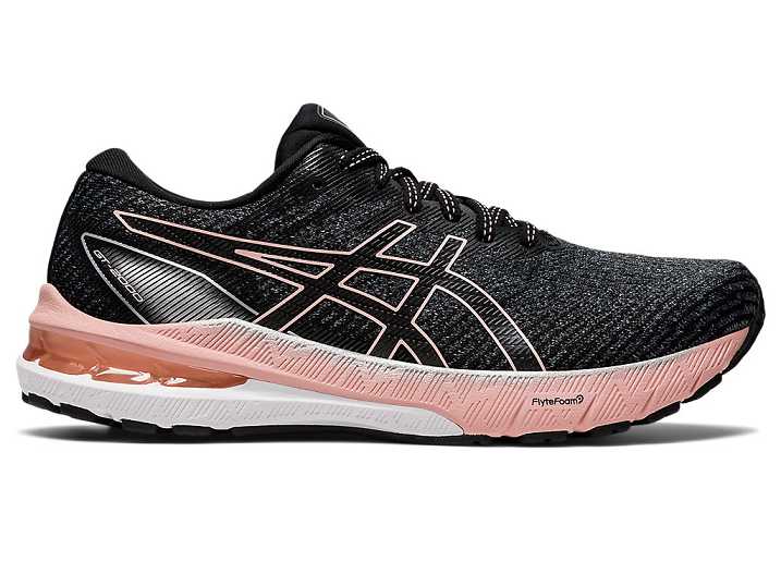 Asics GT-2000 10 Ženske Tekaški Čevlji Črne Roza | Slovenija-2401359