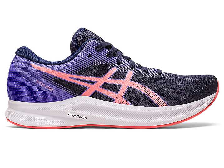 Asics HYPER SPEED 2 Ženske Tekaški Čevlji Temno Modre | Slovenija-3875961