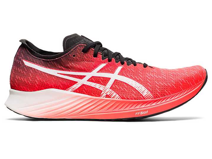 Asics MAGIC SPEED Moški Tekaški Čevlji Oranžne Rdeče Bele | Slovenija-3075218