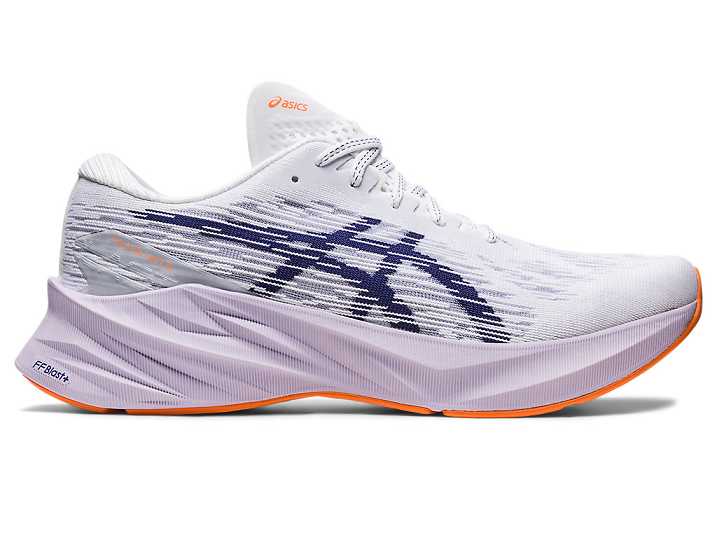 Asics NOVABLAST 3 Moški Tekaški Čevlji Bele Indigo Modre | Slovenija-8475309