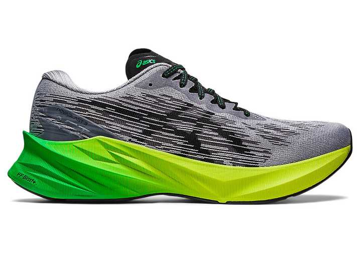 Asics NOVABLAST 3 Moški Tekaški Čevlji Sive Črne | Slovenija-4712056