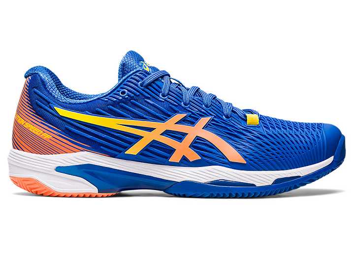 Asics SOLUTION SPEED FF 2 CLAY Moški Teniški Copati Modre Oranžne | Slovenija-7369801