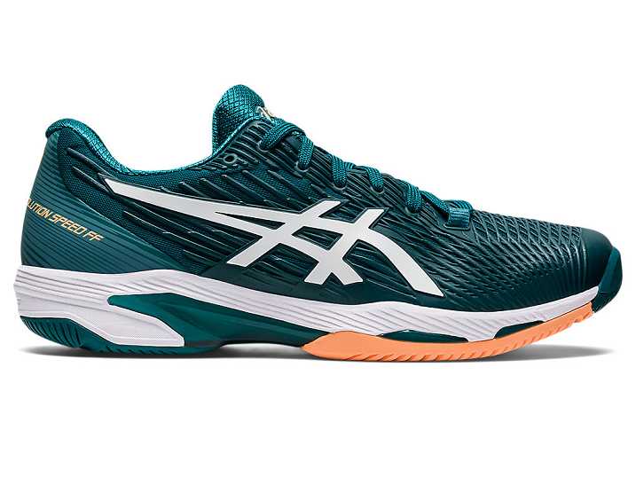 Asics SOLUTION SPEED FF 2 Moški Teniški Copati Temno Zelene Bele | Slovenija-6793105