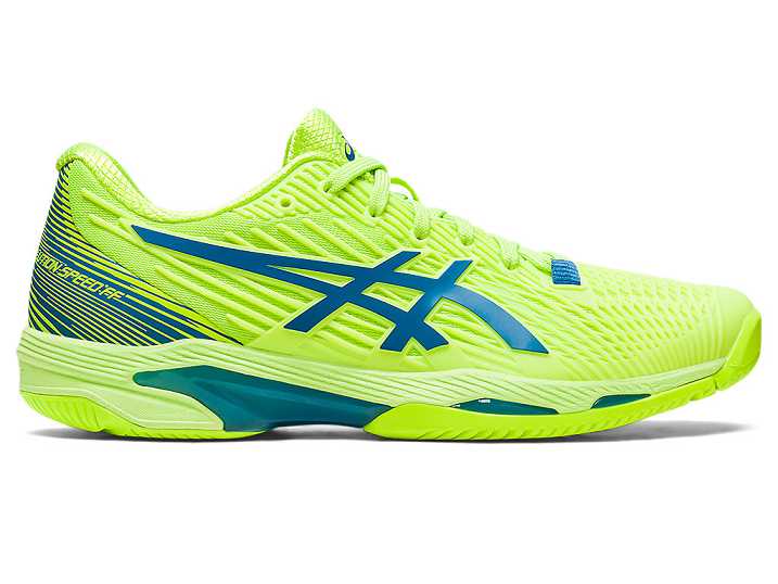 Asics SOLUTION SPEED FF 2 Ženske Teniški Copati Zelene Modre | Slovenija-5743096