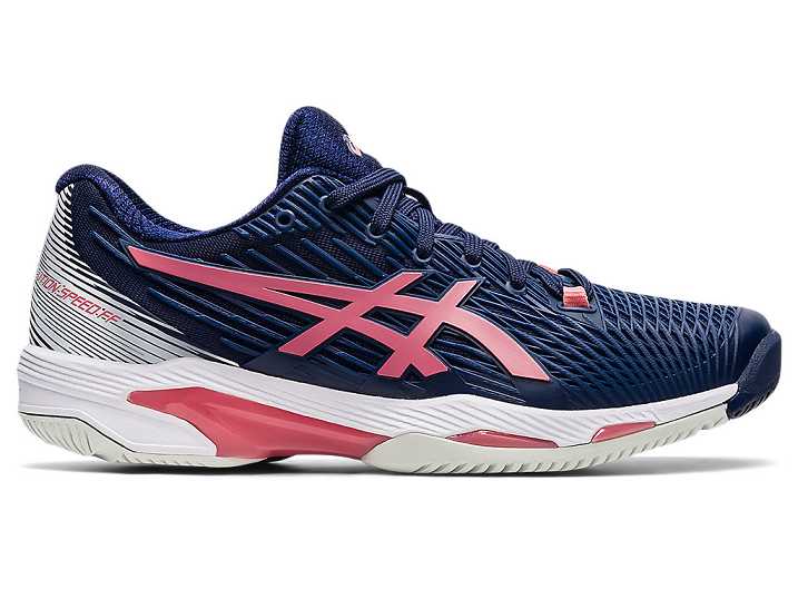 Asics SOLUTION SPEED FF 2 Ženske Teniški Copati Temno Modre Roza | Slovenija-9437580