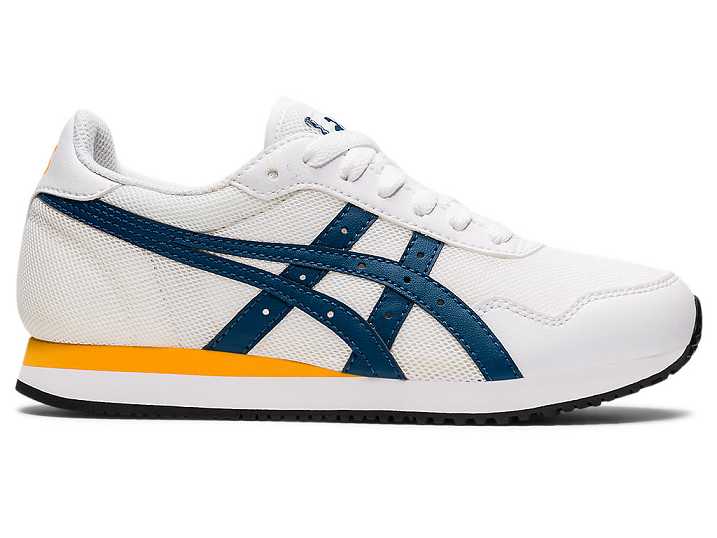 Asics TIGER RUNNER Otroški Superge Bele Svetlo Indigo | Slovenija-2706438