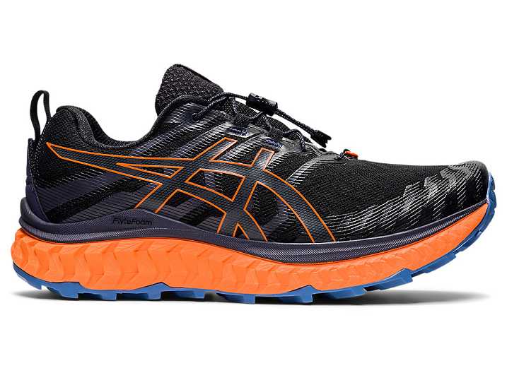 Asics Trabuco Max Moški Tekaški Čevlji Črne Oranžne | Slovenija-5013984