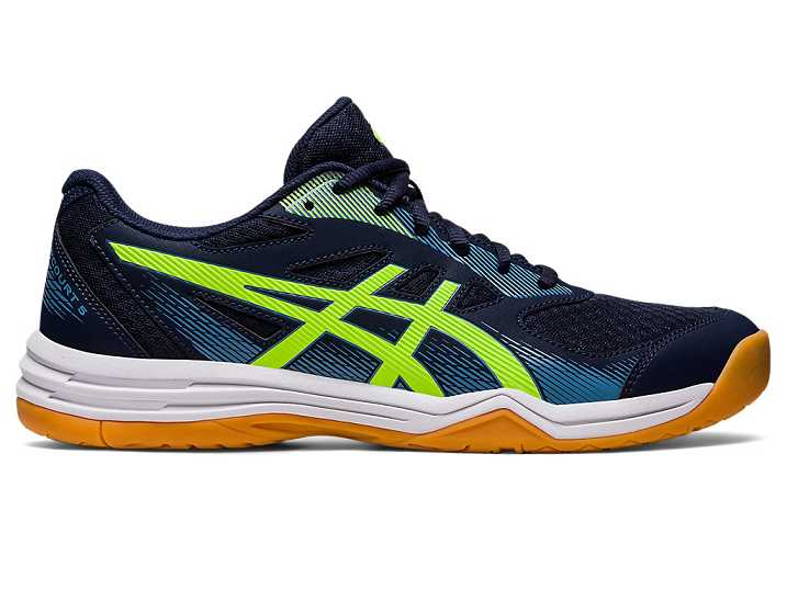 Asics UPCOURT 5 Moški Odbojkarski Čevlji Temno Modre Zelene | Slovenija-3041859