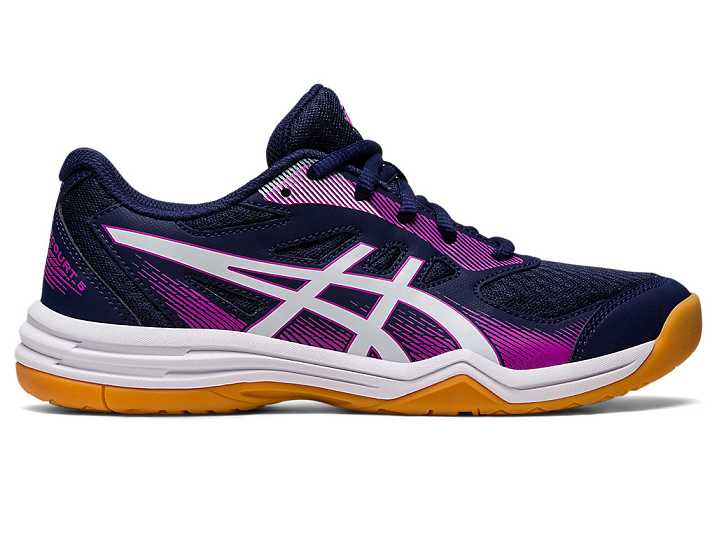 Asics UPCOURT 5 Otroški Superge Temno Modre Vijolične | Slovenija-1768935