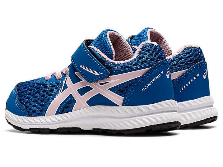 Asics CONTEND 7 Otroški Tekaški Čevlji Modre | Slovenija-5489673