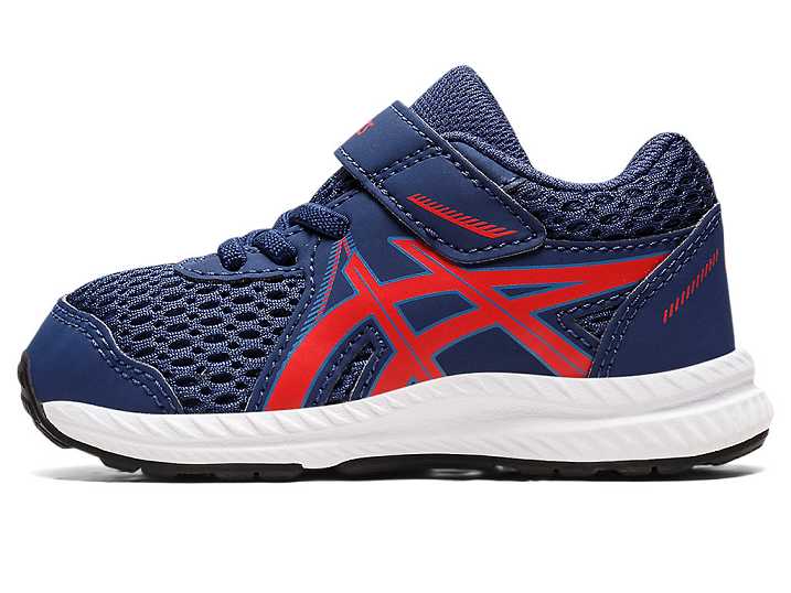 Asics CONTEND 7 Otroški Tekaški Čevlji Rdeče | Slovenija-5172806