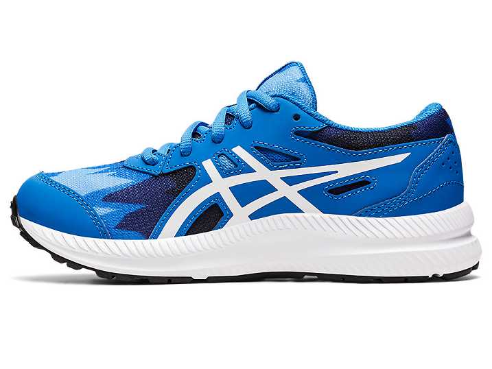 Asics CONTEND 8 Otroški Tekaški Čevlji Modre Bele | Slovenija-6104928