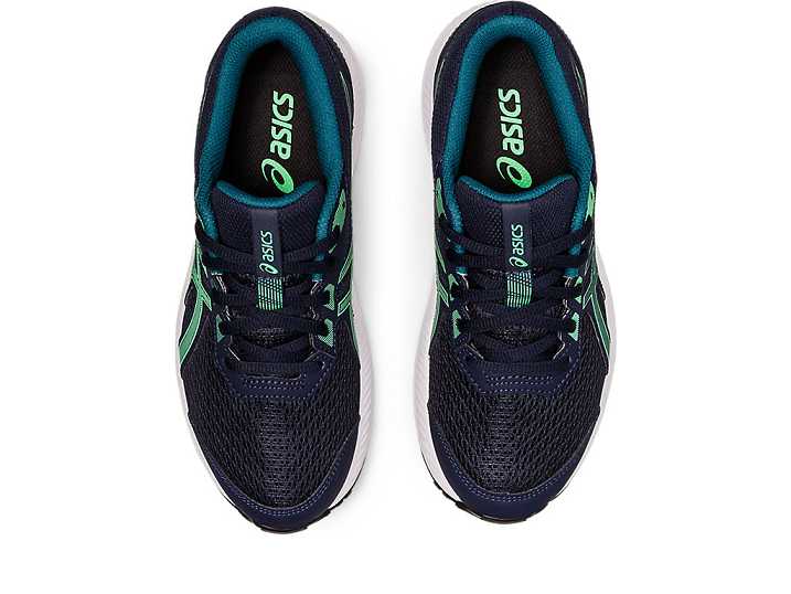 Asics CONTEND 8 Otroški Tekaški Čevlji Temno Modre | Slovenija-7604521