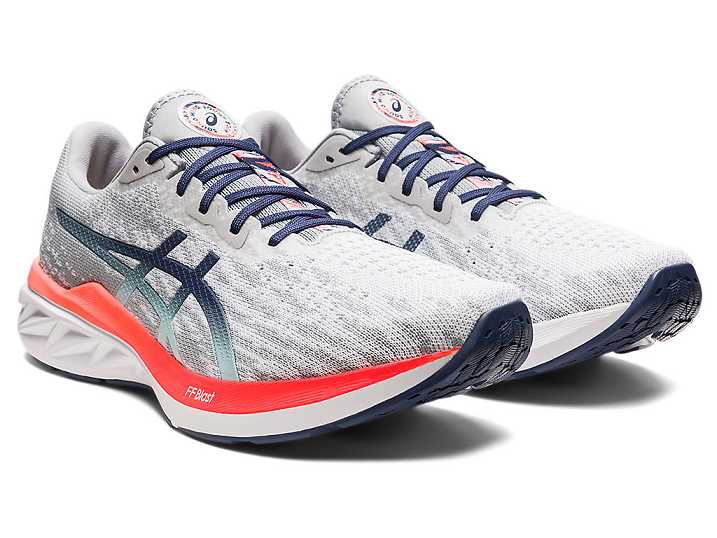 Asics DYNABLAST 2 Moški Tekaški Čevlji Sive Modre | Slovenija-6138940