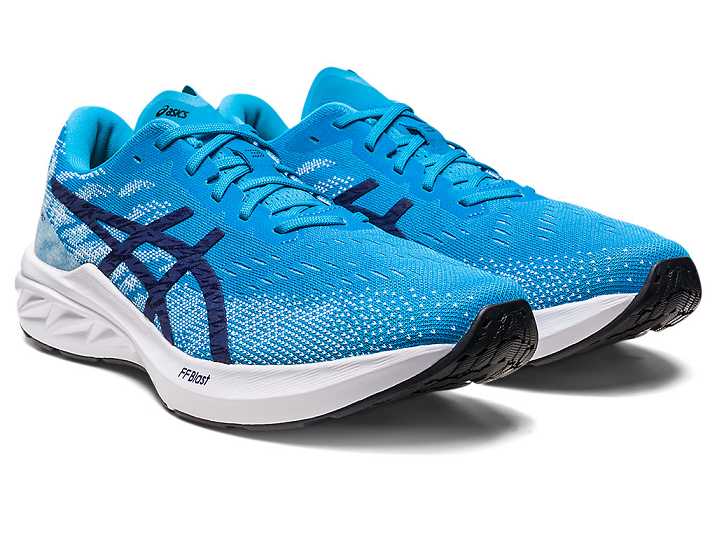 Asics DYNABLAST 3 Moški Tekaški Čevlji Modre Indigo Modre | Slovenija-5768320