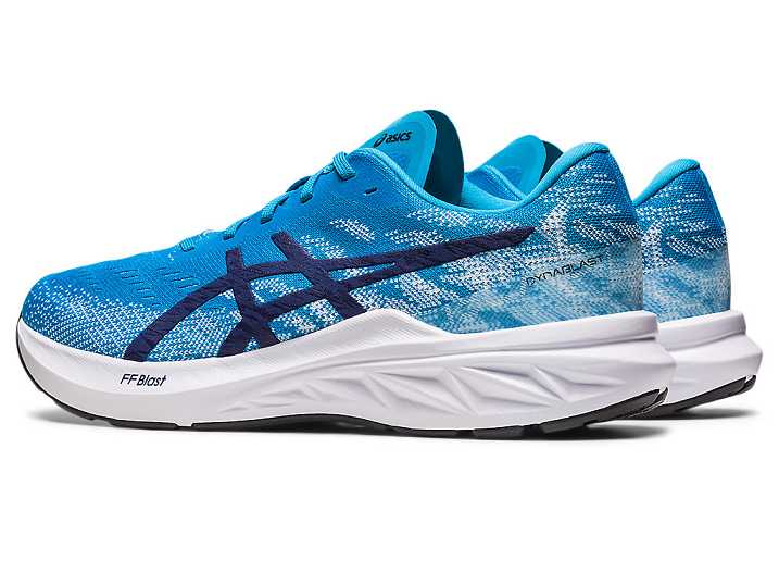 Asics DYNABLAST 3 Moški Tekaški Čevlji Modre Indigo Modre | Slovenija-5768320