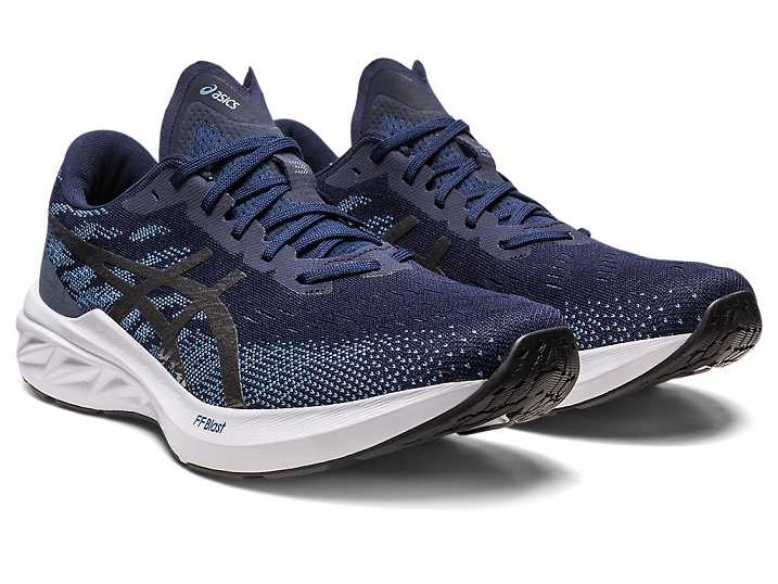 Asics DYNABLAST 3 Moški Tekaški Čevlji Temno Modre Črne | Slovenija-0187529