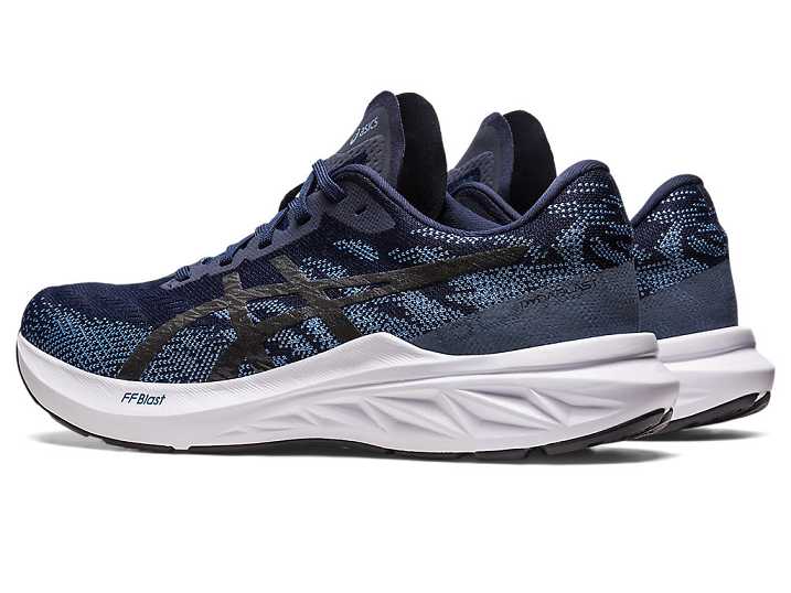 Asics DYNABLAST 3 Moški Tekaški Čevlji Temno Modre Črne | Slovenija-0187529