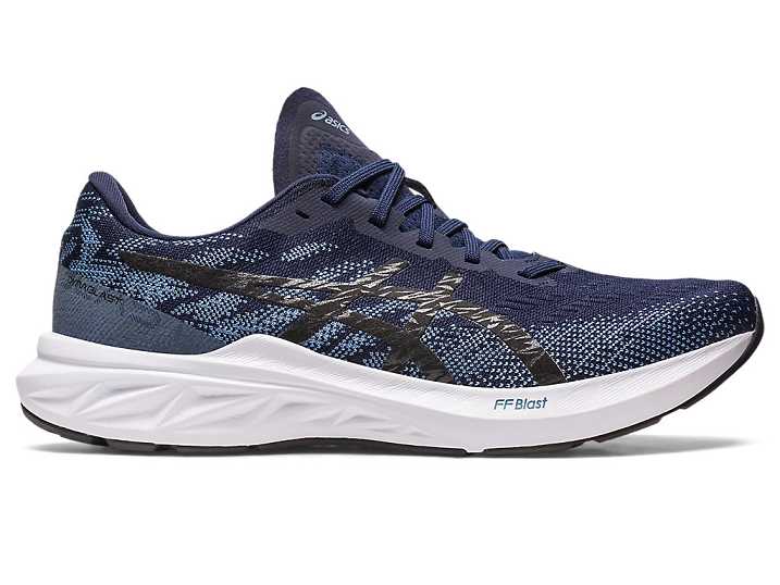 Asics DYNABLAST 3 Moški Tekaški Čevlji Temno Modre Črne | Slovenija-0187529