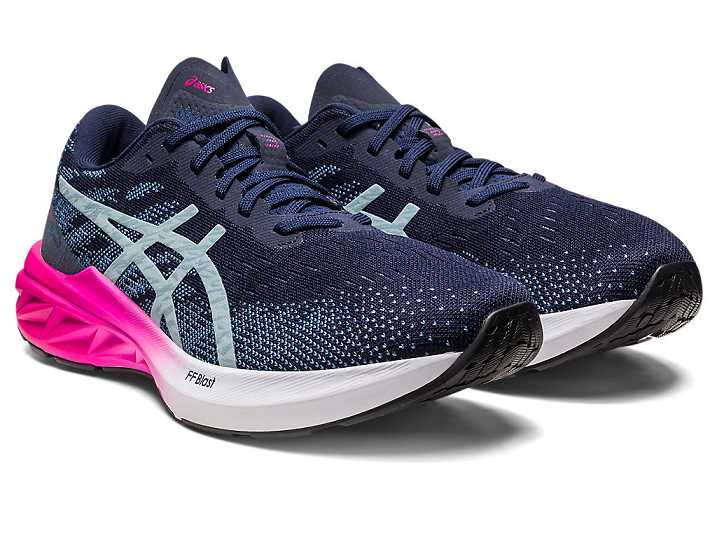 Asics DYNABLAST 3 Ženske Tekaški Čevlji Temno Modre Svetlo Sive | Slovenija-4703651