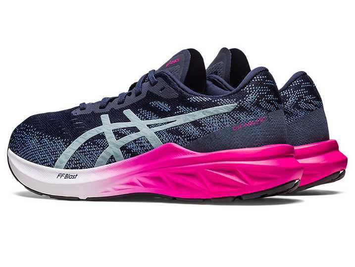 Asics DYNABLAST 3 Ženske Tekaški Čevlji Temno Modre Svetlo Sive | Slovenija-4703651