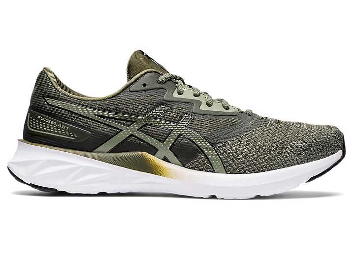 Asics FUZEBLAST Moški Tekaški Čevlji Olivno Zelene Črne | Slovenija-3527684