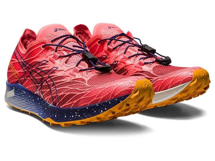 Asics FujiSpeed Ženske Tekaški Čevlji Oranžne Modre | Slovenija-3189762