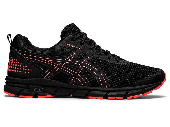 Asics GEL-33 Moški Tekaški Čevlji Črne Koralne | Slovenija-1459328