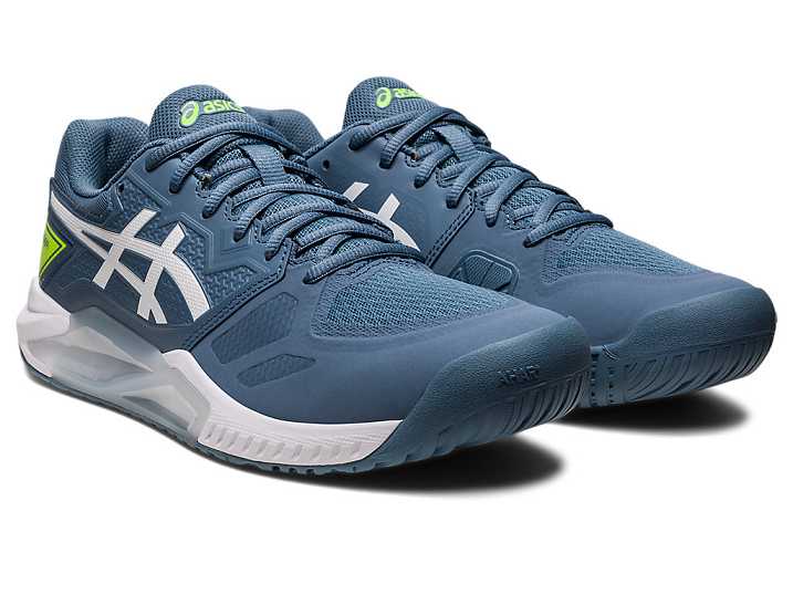 Asics GEL-CHALLENGER 13 Moški Teniški Copati Sive Modre Bele | Slovenija-1567049