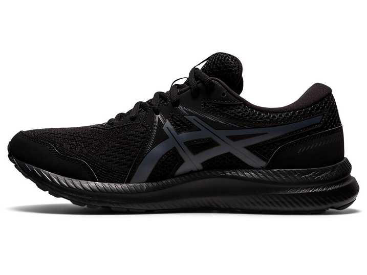 Asics GEL-CONTEND 7 Moški Pohodni Čevlji Črne Sive | Slovenija-2301467