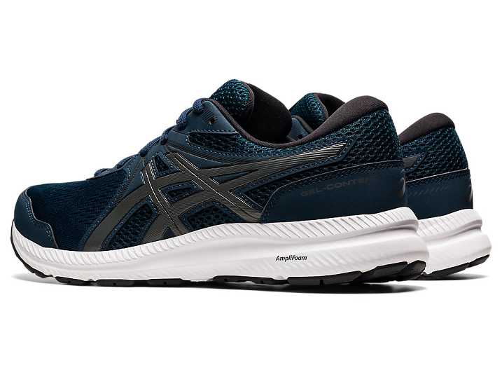 Asics GEL-CONTEND 7 Moški Tekaški Čevlji Modre | Slovenija-1582704