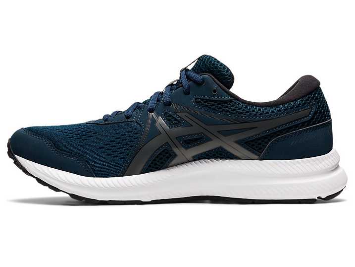 Asics GEL-CONTEND 7 Moški Tekaški Čevlji Modre | Slovenija-1582704