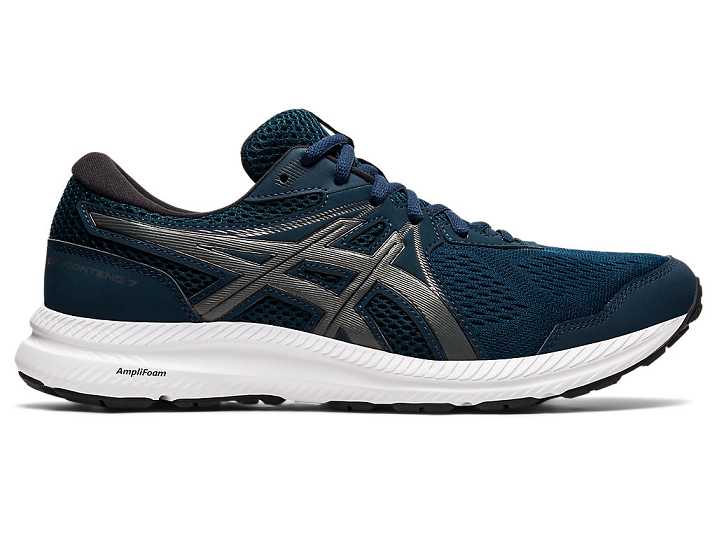 Asics GEL-CONTEND 7 Moški Tekaški Čevlji Modre | Slovenija-1582704