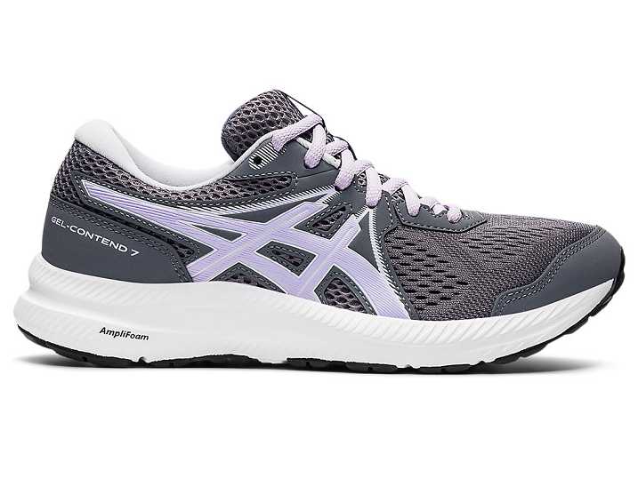 Asics GEL-CONTEND 7 WIDE Ženske Pohodni Čevlji Črne | Slovenija-9712845