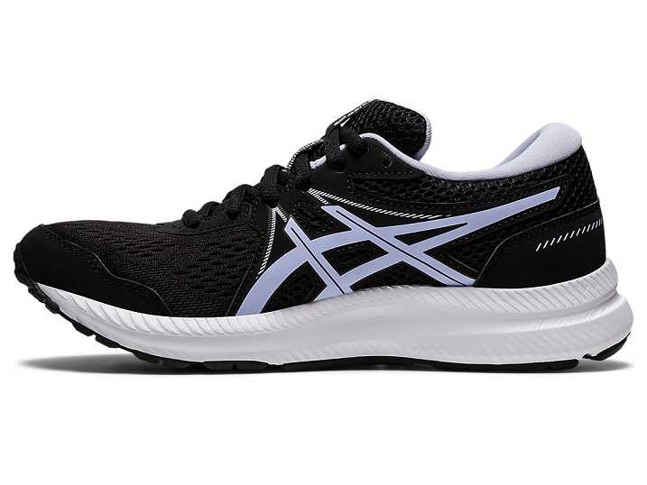 Asics GEL-CONTEND 7 Ženske Pohodni Čevlji Črne | Slovenija-6582179