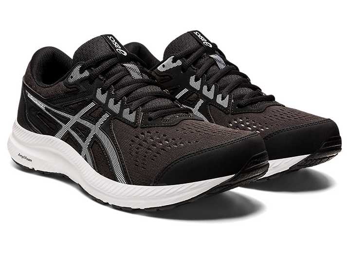 Asics GEL-CONTEND 8 Moški Tekaški Čevlji Črne Bele | Slovenija-3815206