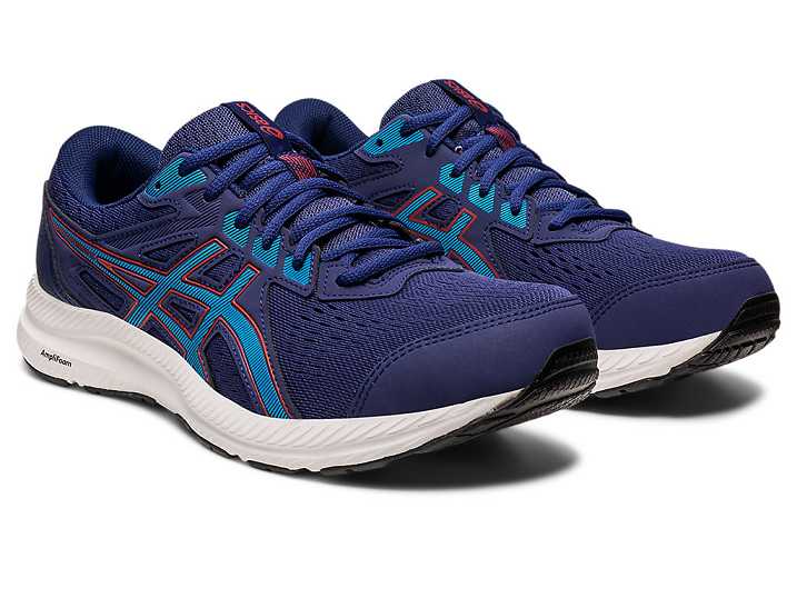 Asics GEL-CONTEND 8 Moški Tekaški Čevlji Modre | Slovenija-8406579