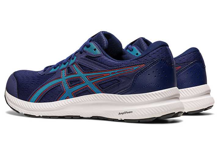 Asics GEL-CONTEND 8 Moški Tekaški Čevlji Modre | Slovenija-8406579