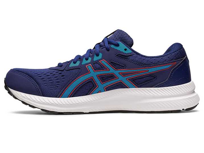 Asics GEL-CONTEND 8 Moški Tekaški Čevlji Modre | Slovenija-8406579